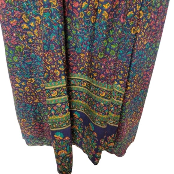 Floral Midi Dress Sequin Midid Dress- Size S/M - Picture 7 of 16